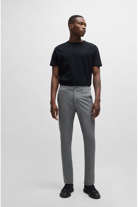 PANTALONES SLIM FIT DE TEJIDO MULTIELÁSTICO DE PLANCHADO FÁCIL HOMBRE