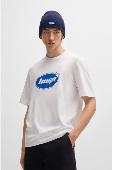 POLO REGULAR FIT EN PUNTO DE ALGODÓN CON LOGO DE TEMPORADA HOMBRE