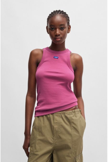 POLOS SLIM FIT DE ALGODÓN ELÁSTICO CON LOGO MUJER
