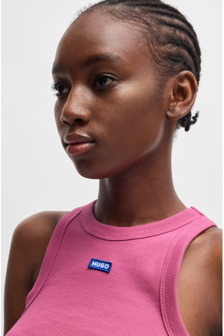 POLOS SLIM FIT DE ALGODÓN ELÁSTICO CON LOGO MUJER