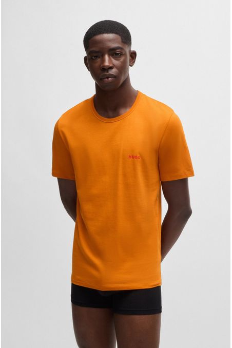 PAQUETE DE TRES POLOS INTERIORES REGULAR FIT DE ALGODÓN CON LOGO ESTAMPADO HOMBRE