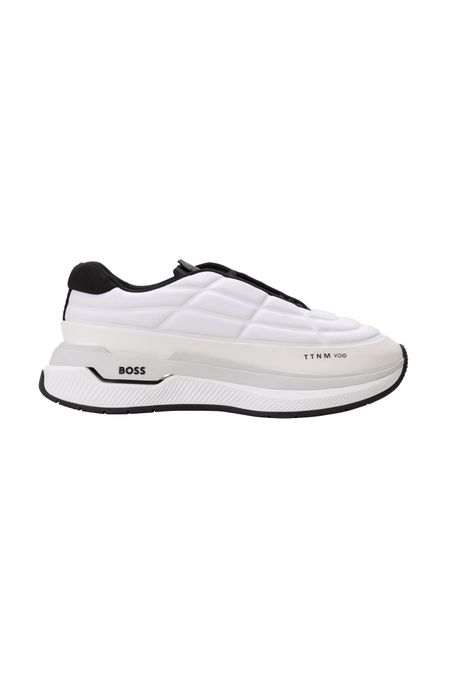 ZAPATILLAS CON CORDONES, SUELA Y DETALLE DE LOGO HOMBRE