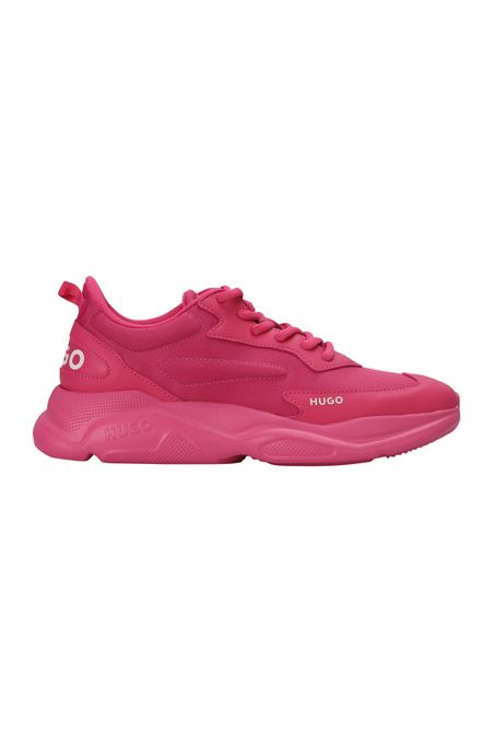 ZAPATILLAS CON LOGOTIPO EN CONTRASTE MUJER