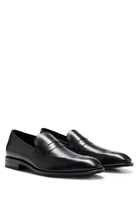 Mocasines De Piel Hombre Negro 50496075001