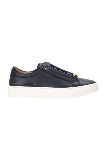 ZAPATILLAS CON CORDONES EN MEZCLA DE MATERIALES MUJER