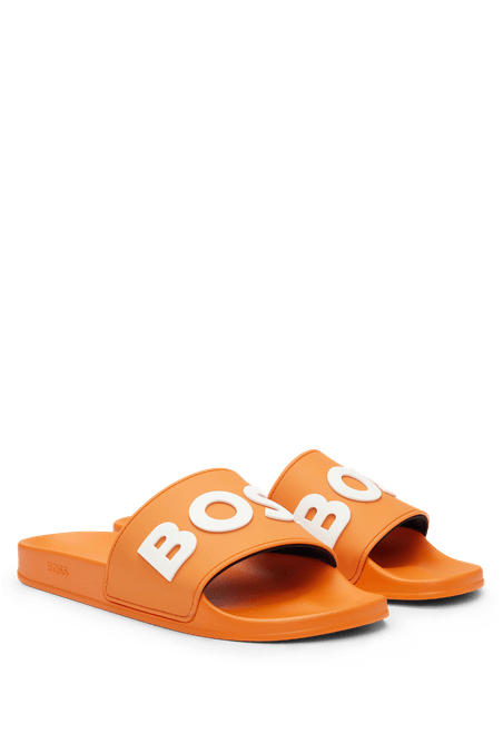 SANDALIAS CON LOGO EN RELIEVE HOMBRE
