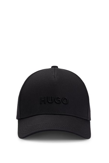 GORRA DE SARGA DE ALGODÓN CON LOGO BORDADO HOMBRE