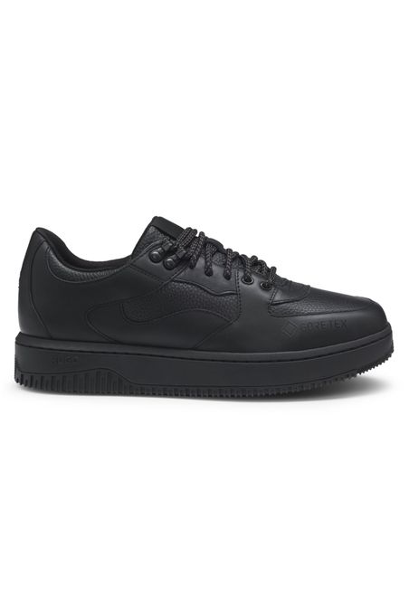 ZAPATILLAS DE PIEL CON CORDONES HOMBRE