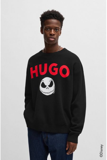 CHOMPA OVERSIZE FIT CON LOGO HUGO X DISNEY HOMBRE