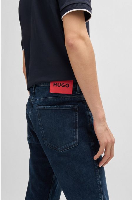 JEANS SLIM FIT DE DENIM ELÁSTICO HOMBRE