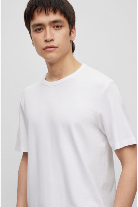 POLO REGULAR FIT EN ALGODÓN CON LOGO EN CONTRASTE HOMBRE