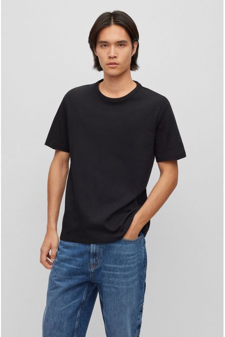 POLO REGULAR FIT EN ALGODÓN CON LOGO EN CONTRASTE HOMBRE