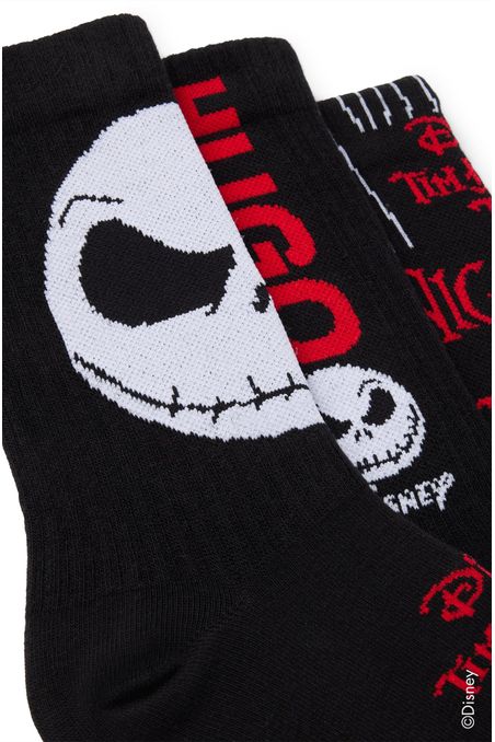 PAQUETE DE TRES PARES DE MEDIAS HUGO X DISNEY HOMBRE Negro 50527850001