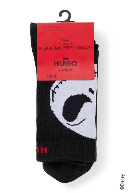 PAQUETE DE TRES PARES DE MEDIAS HUGO X DISNEY HOMBRE Negro 50527850001