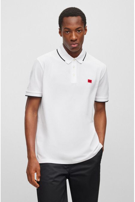POLO PIQUÉ SLIM FIT DE PIQUÉ DE ALGODÓN HOMBRE