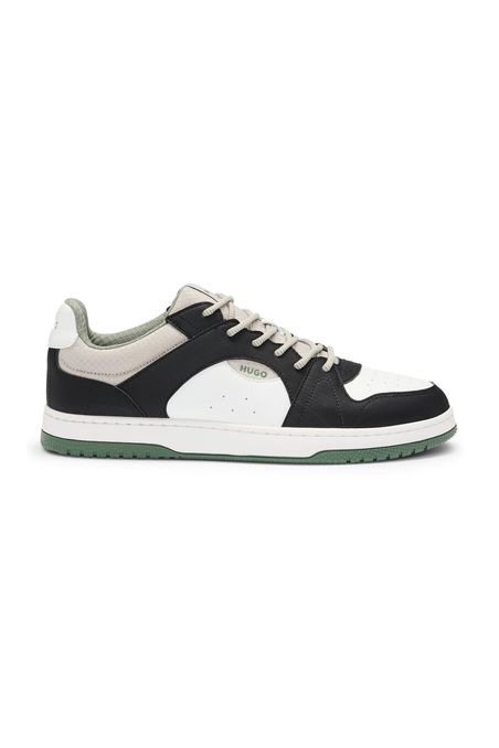 ZAPATILLA DE PIEL GENUINA CON DISEÑO EXCLUSIVO HOMBRE