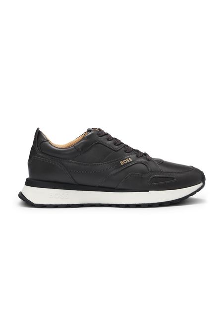 ZAPATILLA DE PIEL ITALIANA CON DISEÑO EXCLUSIVO HOMBRE