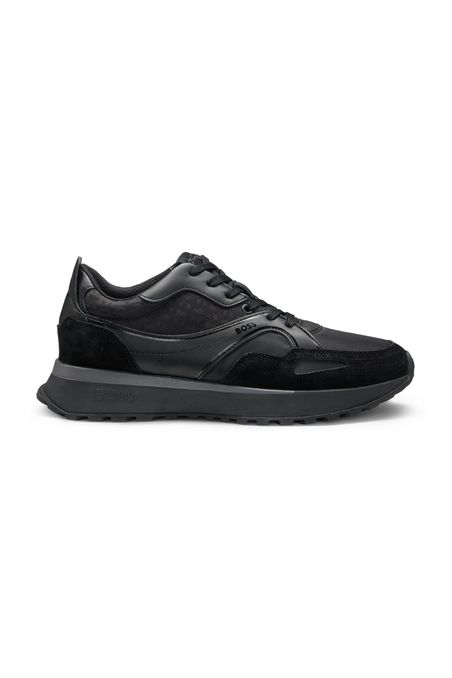 ZAPATILLA DE PIEL ITALIANA CON DISEÑO EXCLUSIVO HOMBRE