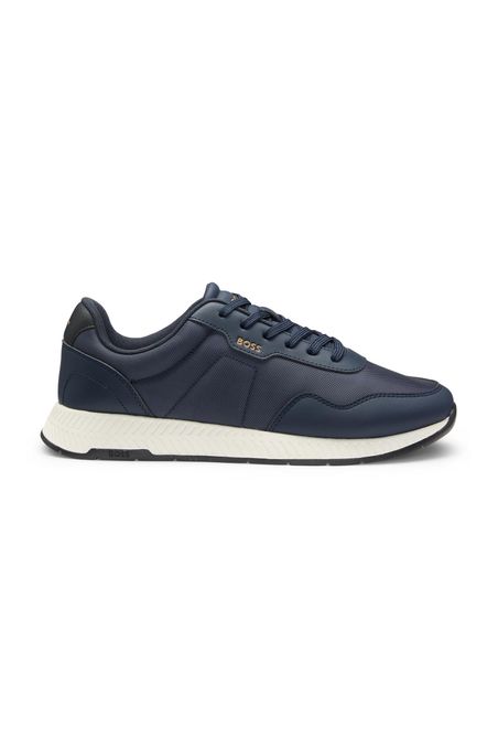 ZAPATILLA DE PIEL GENUINA CON DISEÑO EXCLUSIVO HOMBRE
