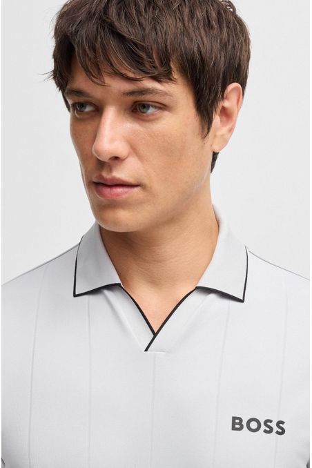POLO DE ALGODÓN PIQUÉ CON DISEÑO EXCLUSIVO HOMBRE