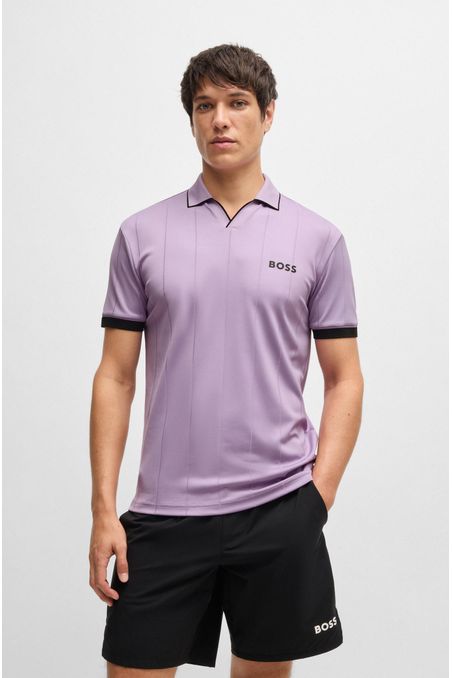 POLO DE ALGODÓN PIQUÉ CON DISEÑO EXCLUSIVO HOMBRE