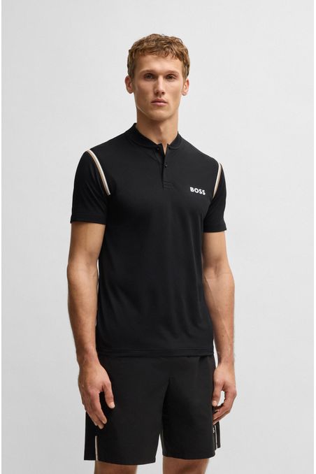 POLO DE ALGODÓN PIQUÉ CON DISEÑO EXCLUSIVO HOMBRE