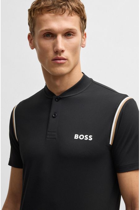 POLO DE ALGODÓN PIQUÉ CON DISEÑO EXCLUSIVO HOMBRE