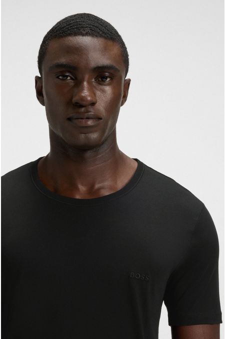 PAQUETE DE 3 POLOS INTERIORES DE ALGODÓN HOMBRE