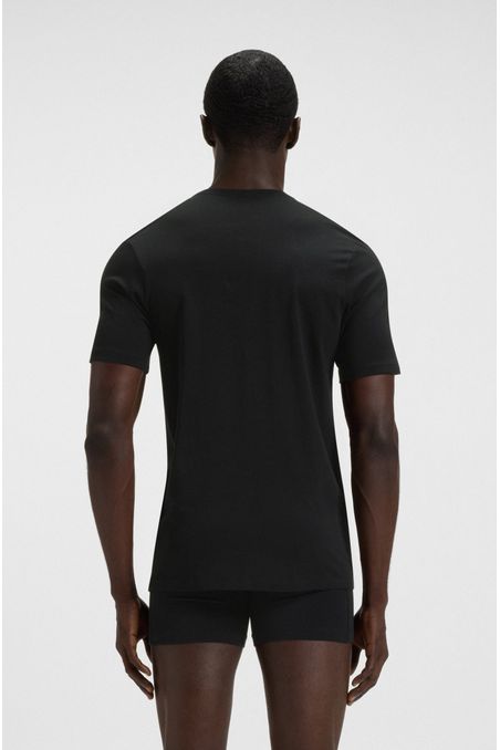 PAQUETE DE 3 POLOS INTERIORES DE ALGODÓN HOMBRE