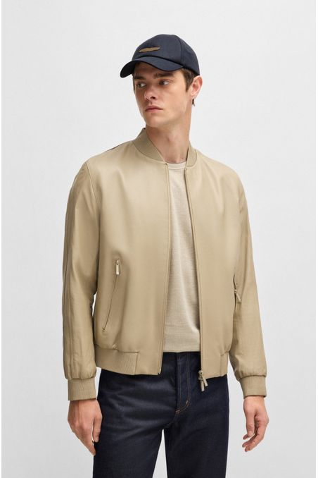 GORRA BOSS X ASTON MARTIN DE LINO CON PARCHE DE LOGO GORRA HOMBRE