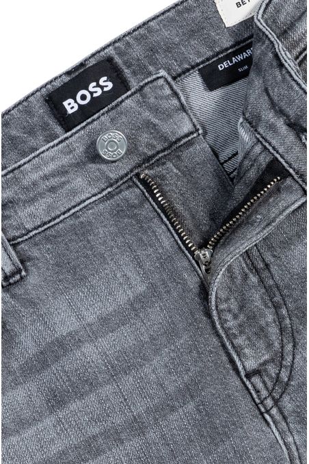 JEANS DELAWARE SLIM FIT EN DENIM ELÁSTICO TINTADO JEANS SLIM FIT HOMBRE