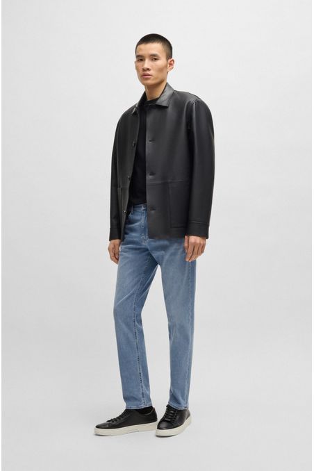 JEANS MAINE REGULAR FIT EN TEJIDO VAQUERO ELÁSTICO AZUL JEANS REGULAR FIT HOMBRE