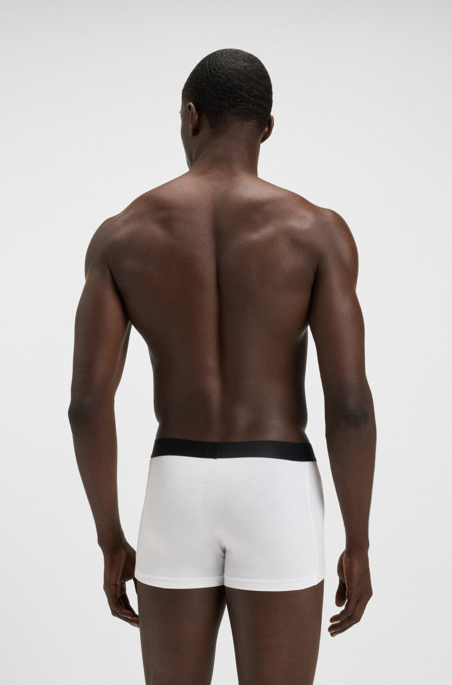 PAQUETE DE TRES BÓXER DE ALGODÓN ELÁSTICO CALZONCILLOS HOMBRE