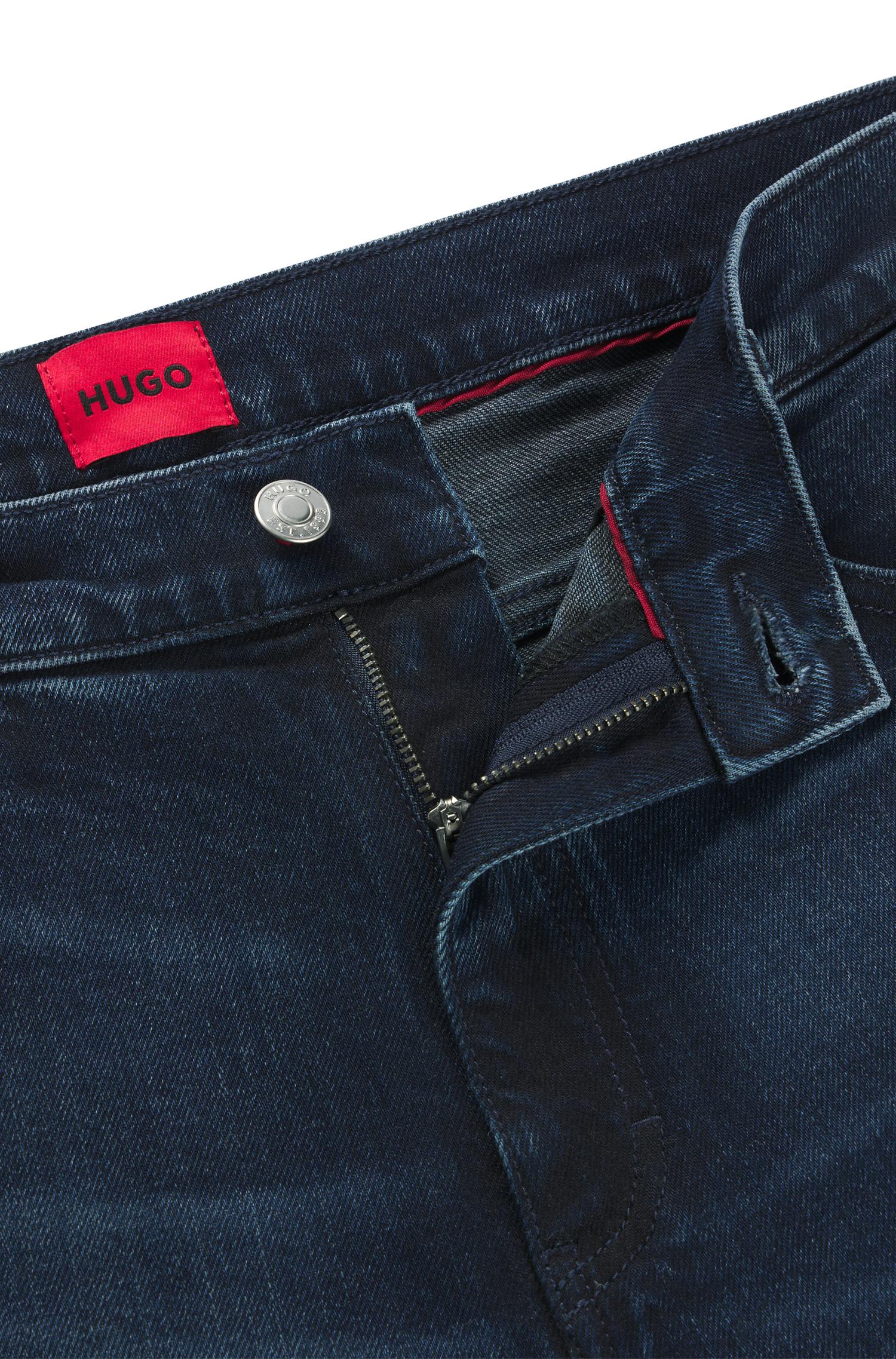 JEAN SLIM FIT DE DENIM PREMIUM CON DETALLE PREMIUM HOMBRE